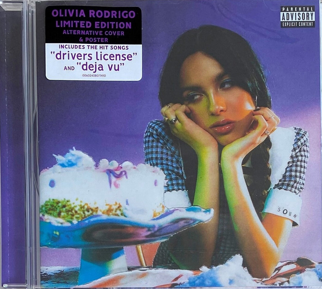 Olivia Rodrigo: Sour CD (Alternate Cover, Poster)