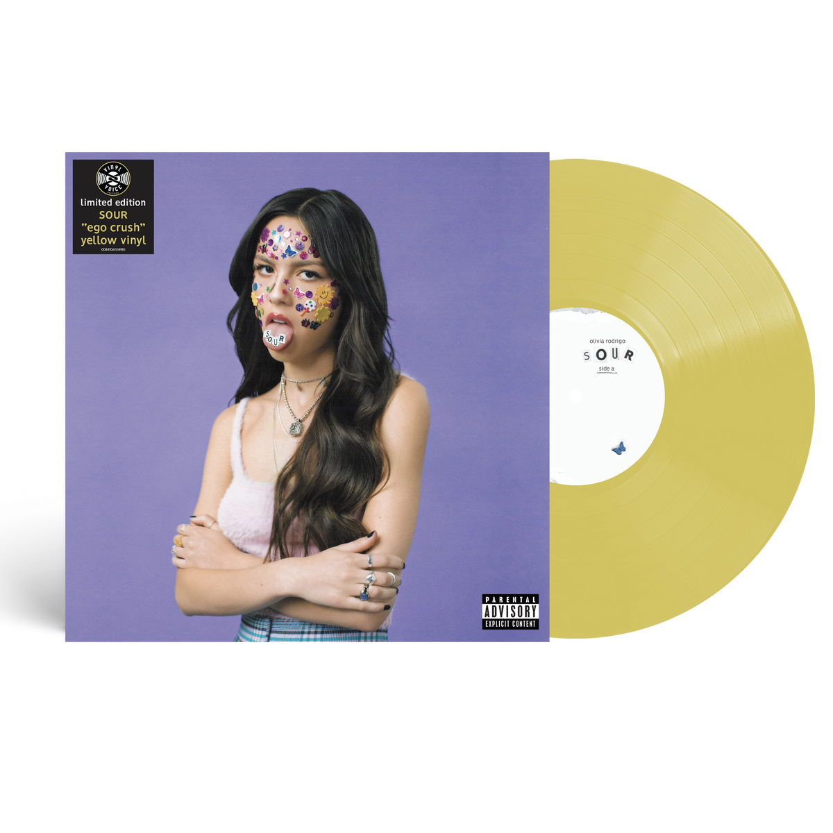 Olivia Rodrigo: Sour Vinyl LP (Ego Crush Yellow)