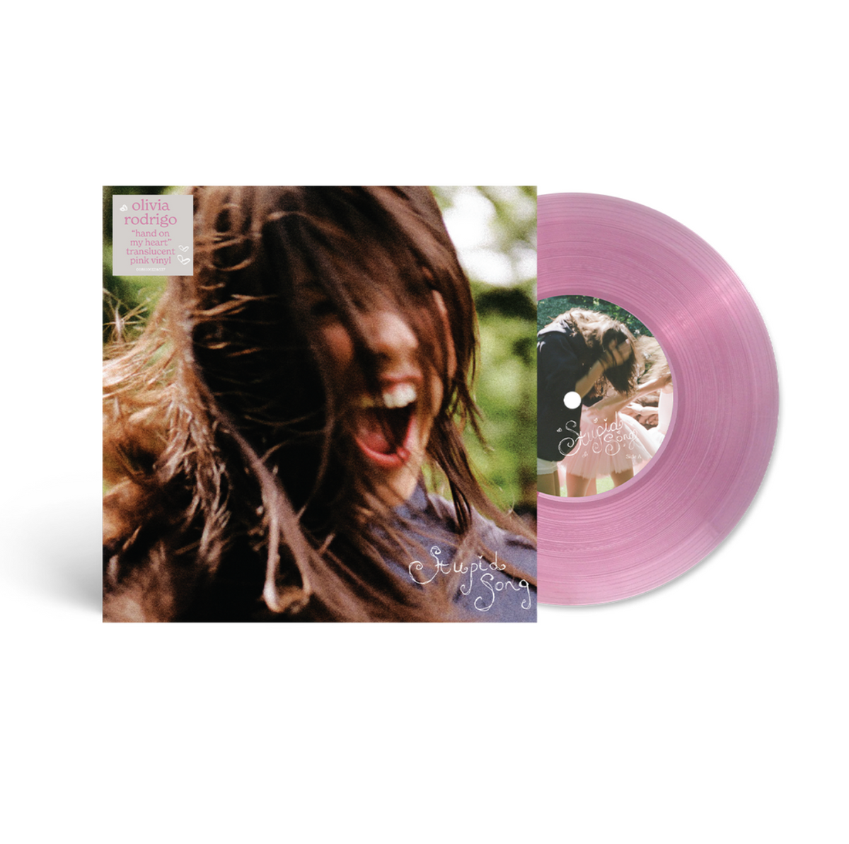 Olivia Rodrigo: Stupid Song 7" Vinyl (Pink, 45 RPM)