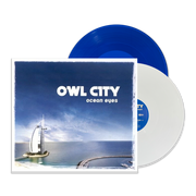 Owl City: Ocean Eyes Vinyl (Opaque White & Translucent Blue)