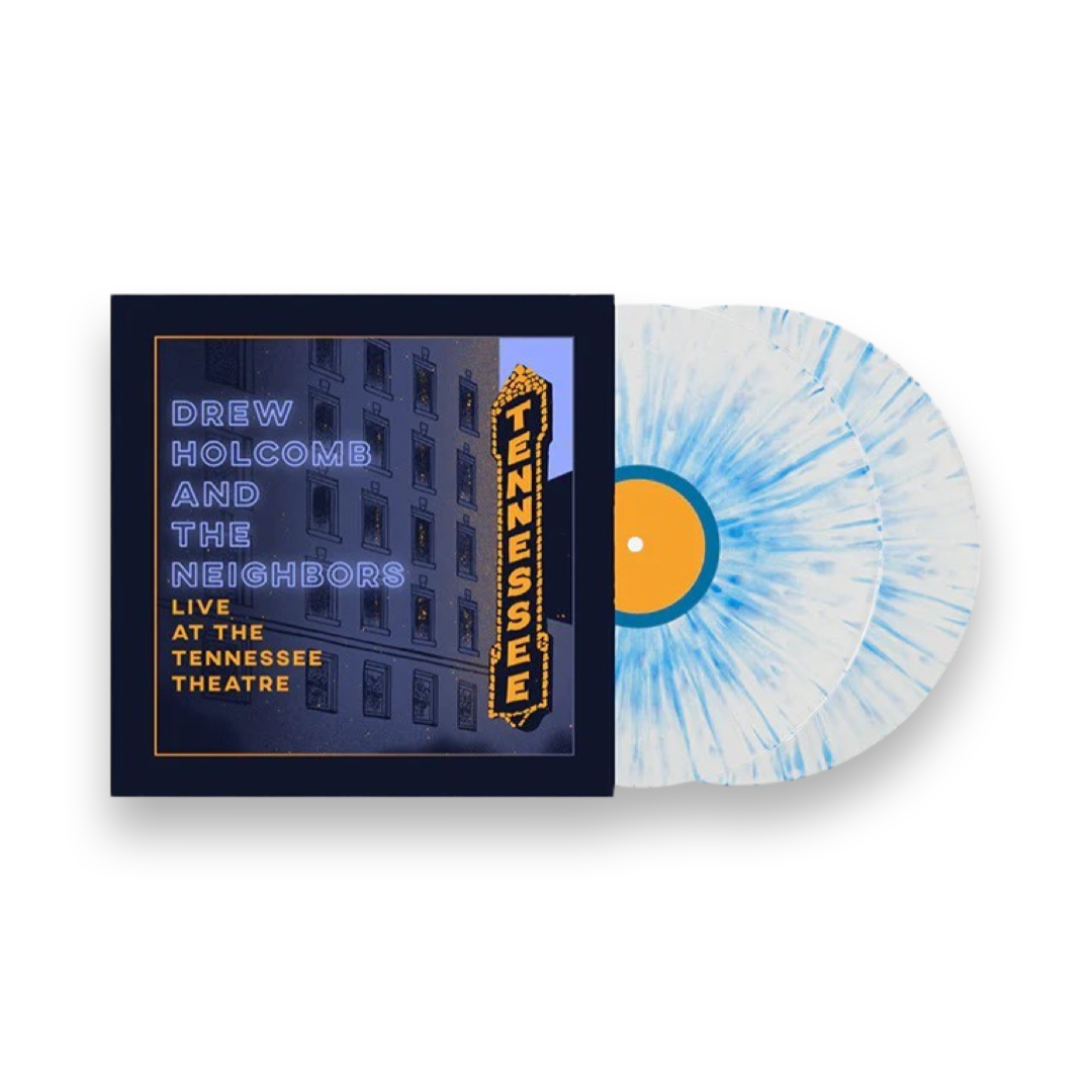 Drew Holcomb & The Neighbors: Live At The Tennessee Theatre Vinyl LP (Blue)