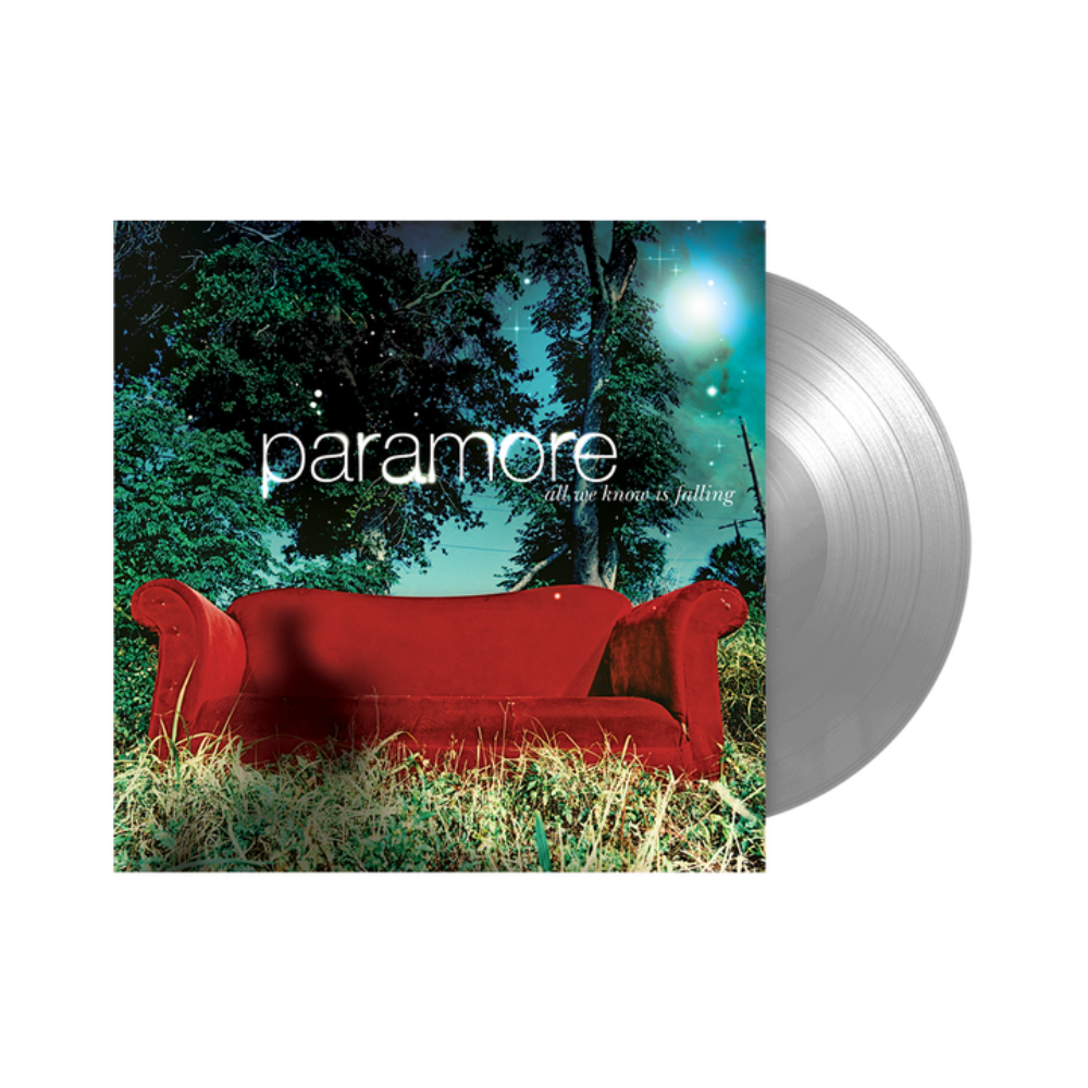 Paramore: All We Know Is Falling Vinyl LP (Silver, Anniversary Edition)