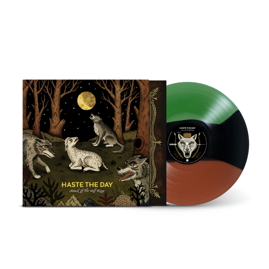 Attack Of The Wolf King Vinyl LP (Green/Black/Brown)