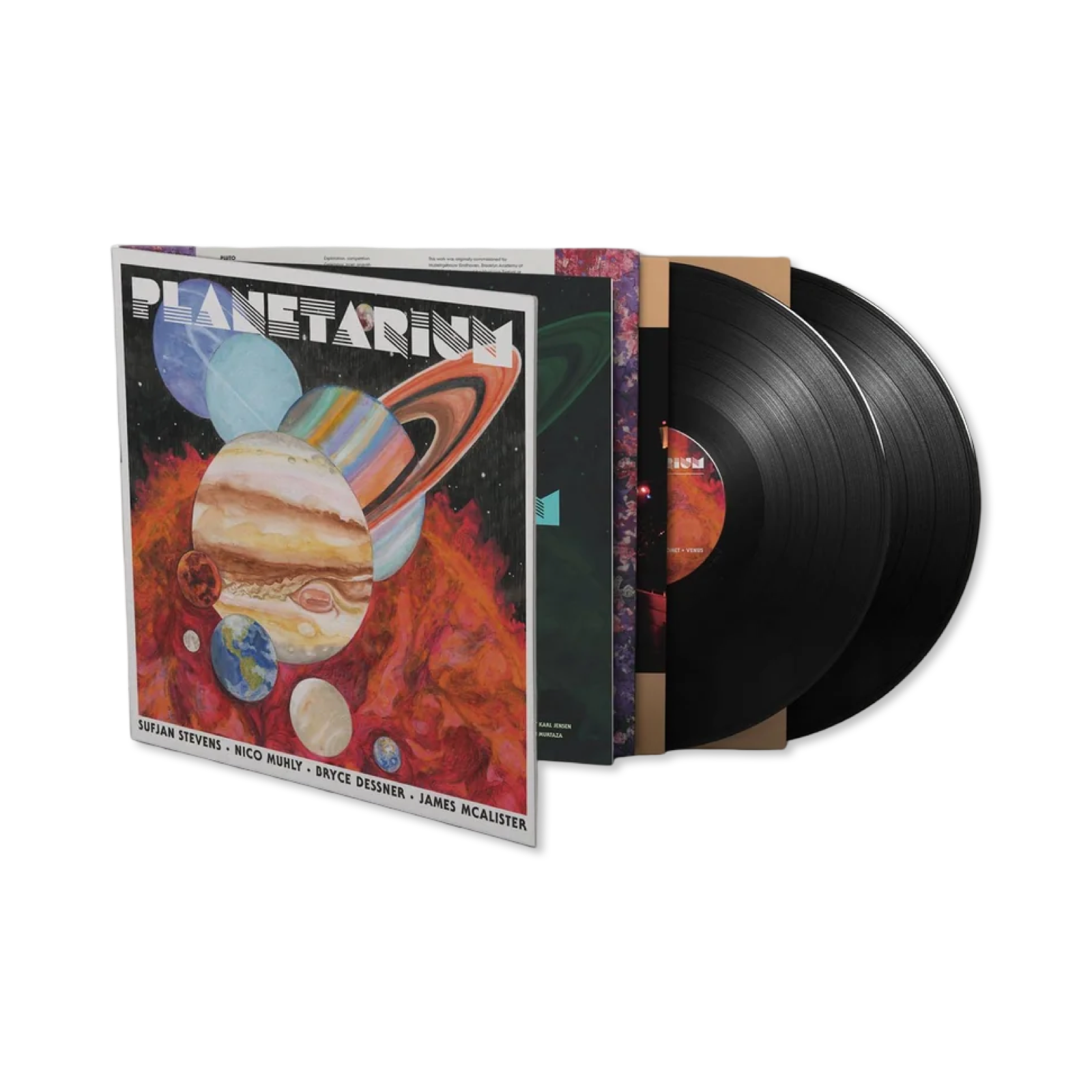 Planetarium Vinyl LP (Sufjan Stevens, Bryce Dressner, Nico Muhly, James McAlister)
