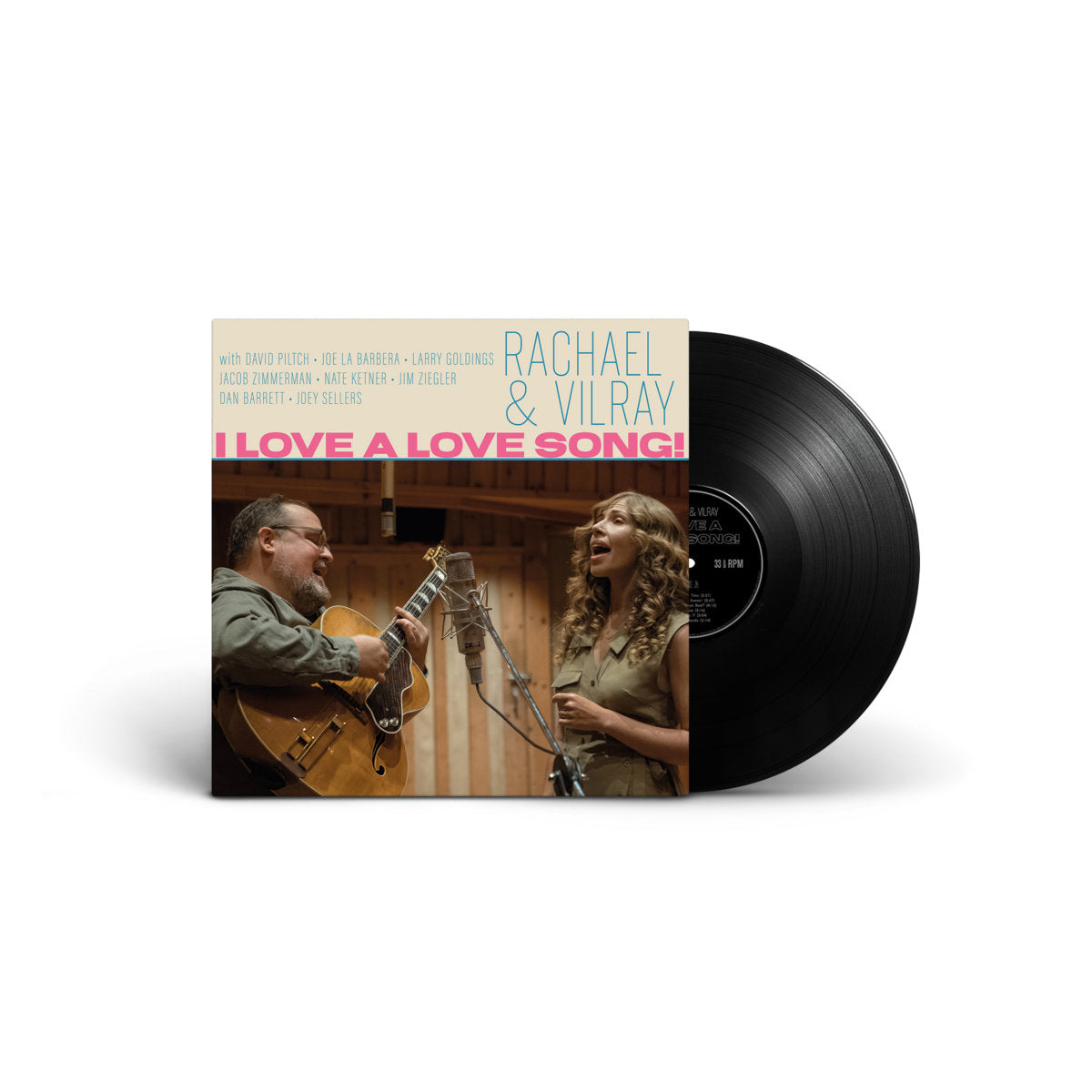 Rachael & Vilray: I Love a Love Song! Vinyl LP