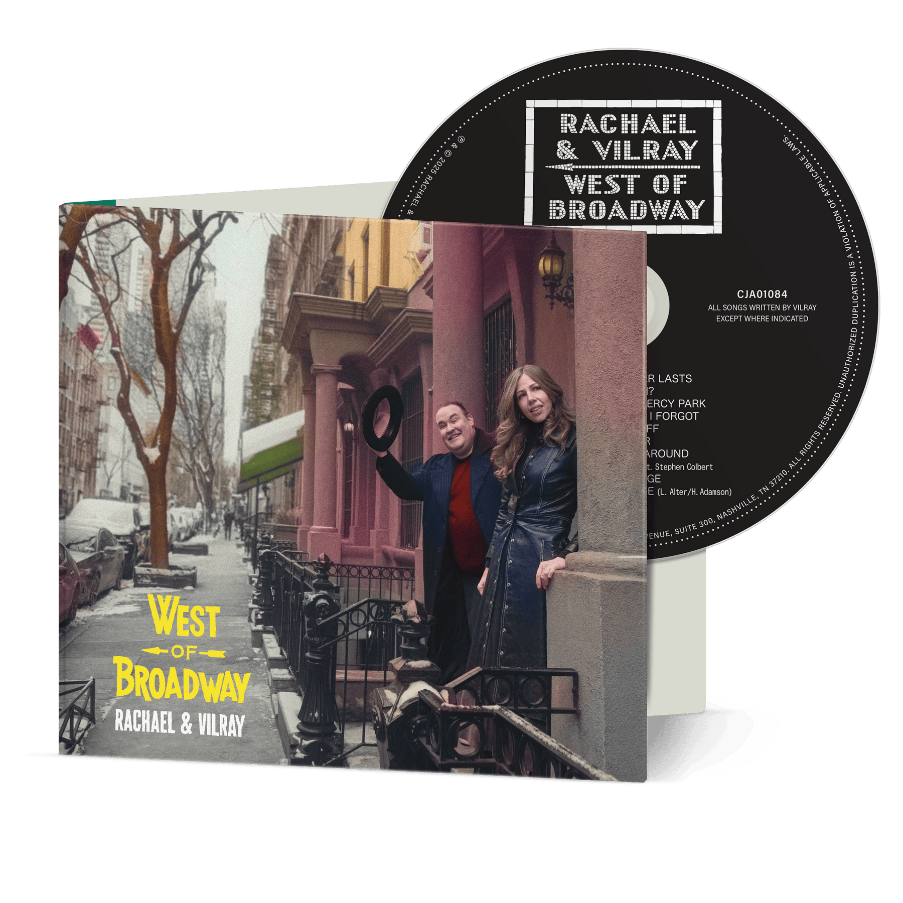 Rachael & Vilray: West of Broadway CD