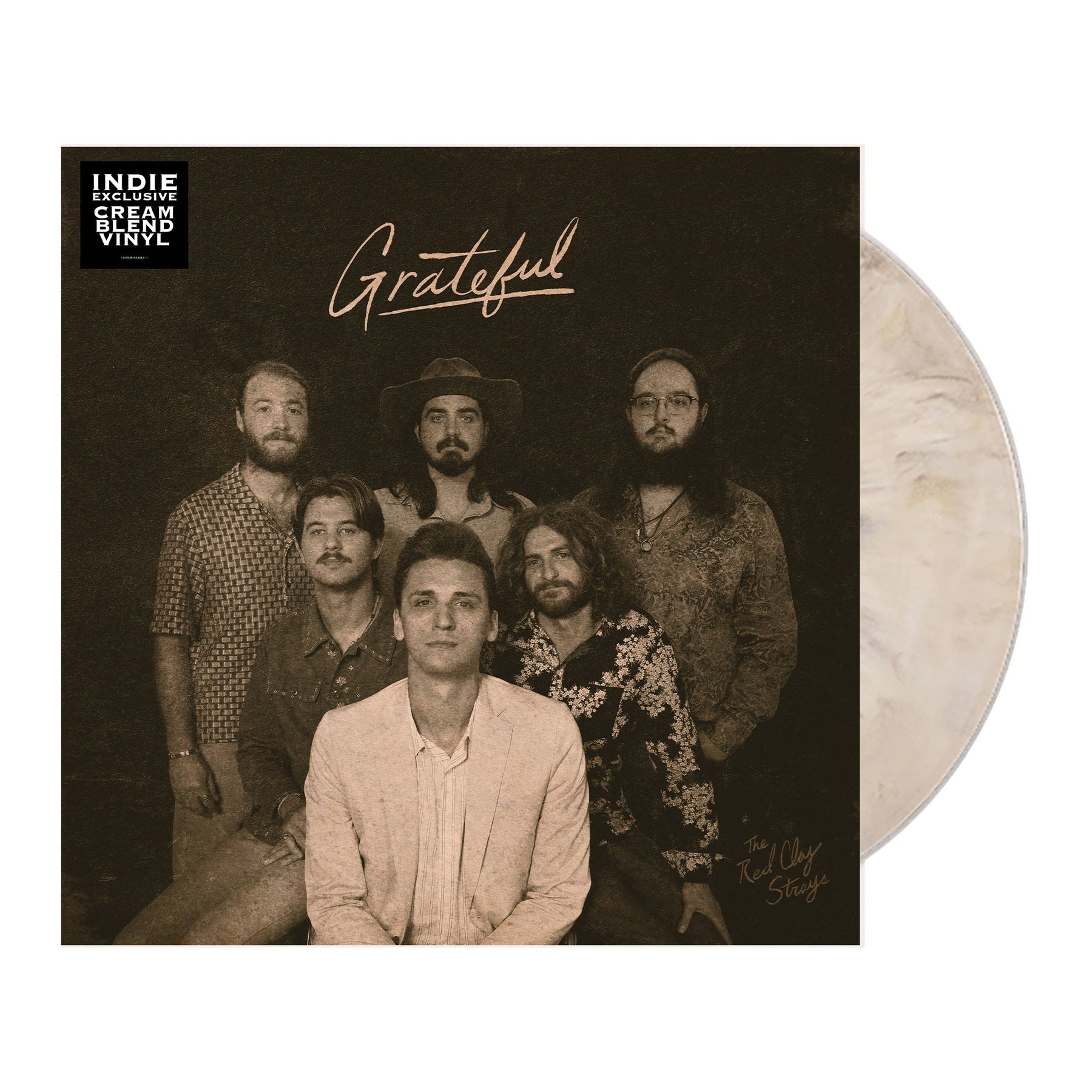 Red Clay Strays: Grateful Vinyl LP (Cream)