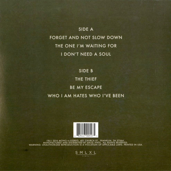 Relient K: Live 2009 - 10" Vinyl
