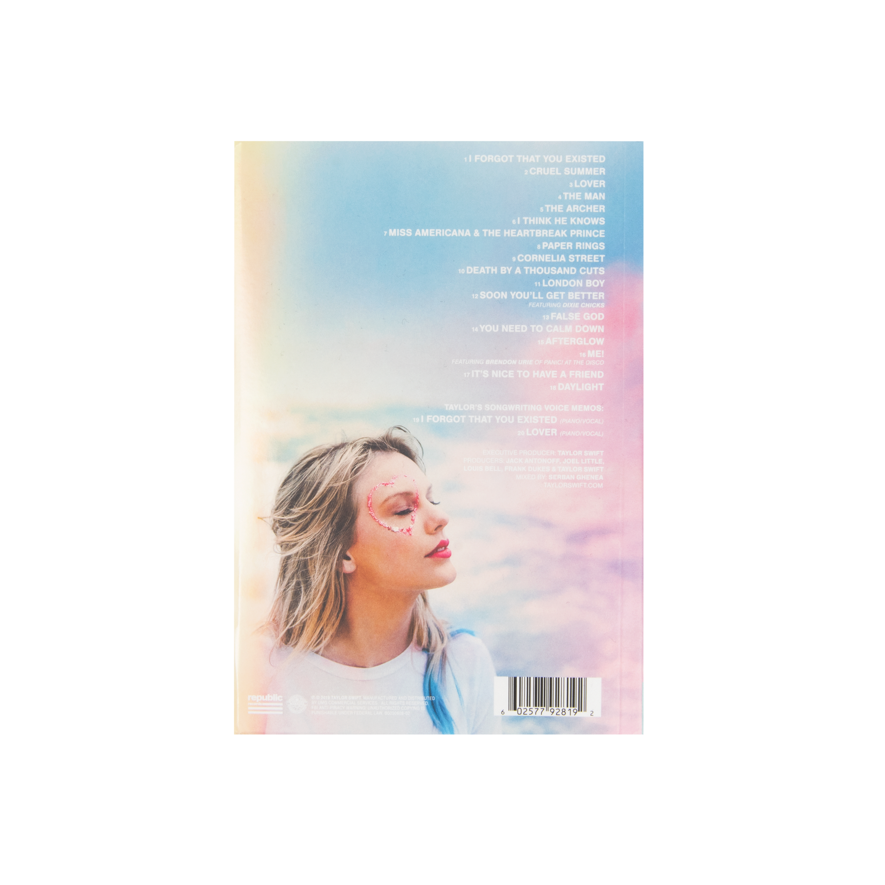 Taylor Swift: Lover CD (Deluxe Version 1)