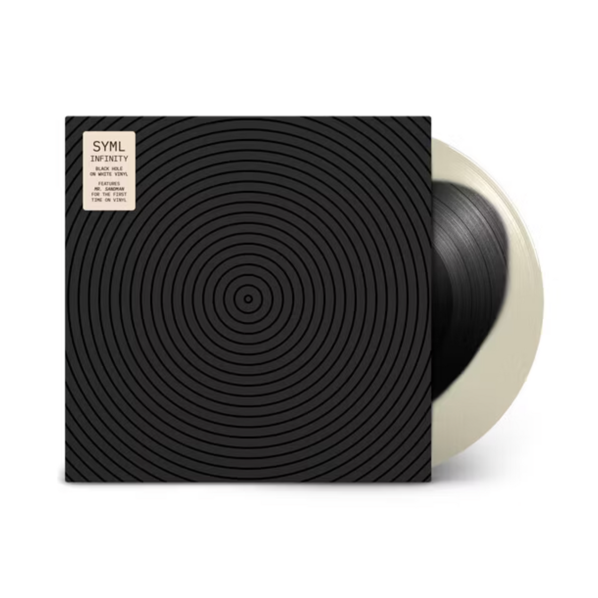 SYML: Infinity Vinyl LP (Black Hole On White)