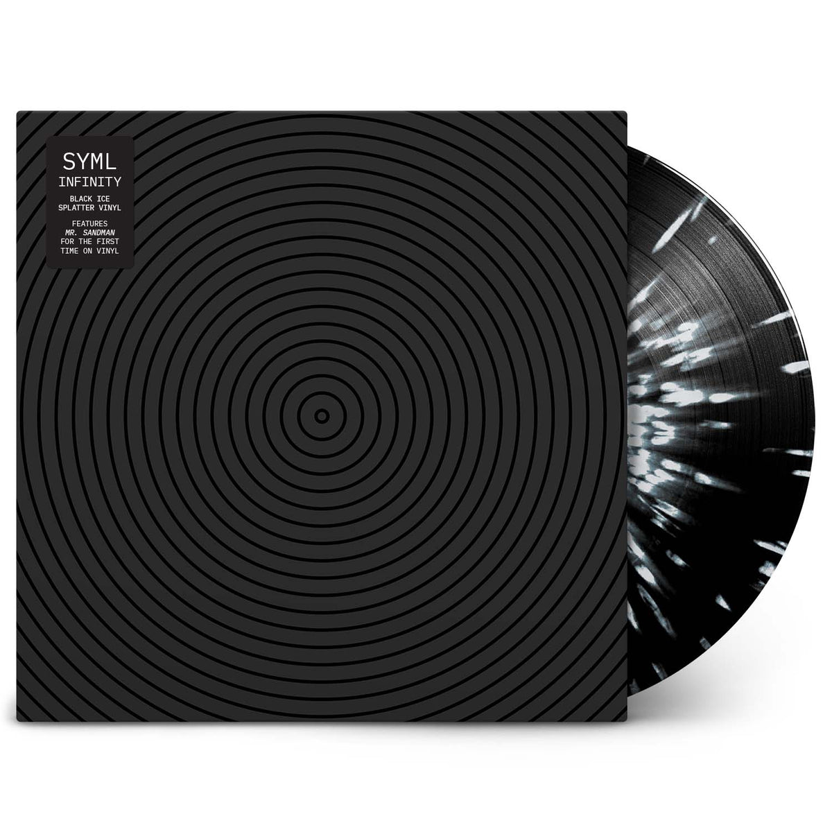 SYML: Infinity Vinyl LP (Black Ice w/ White Splatter)