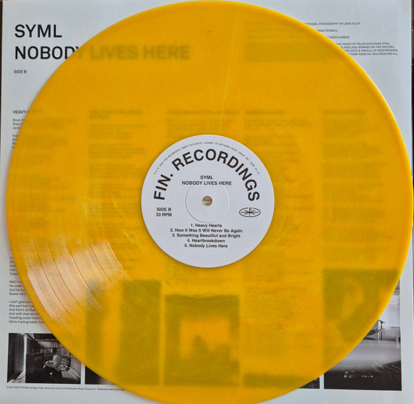 SYML: Nobody Lives Here Vinyl LP (Eco-Friendly Yellow) 