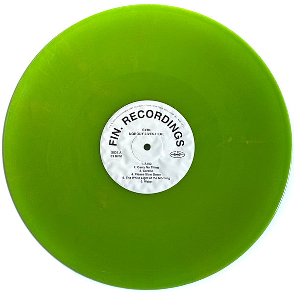 SYML: Nobody Lives Here Vinyl LP (Green, Autographed, Indie Exclusive)