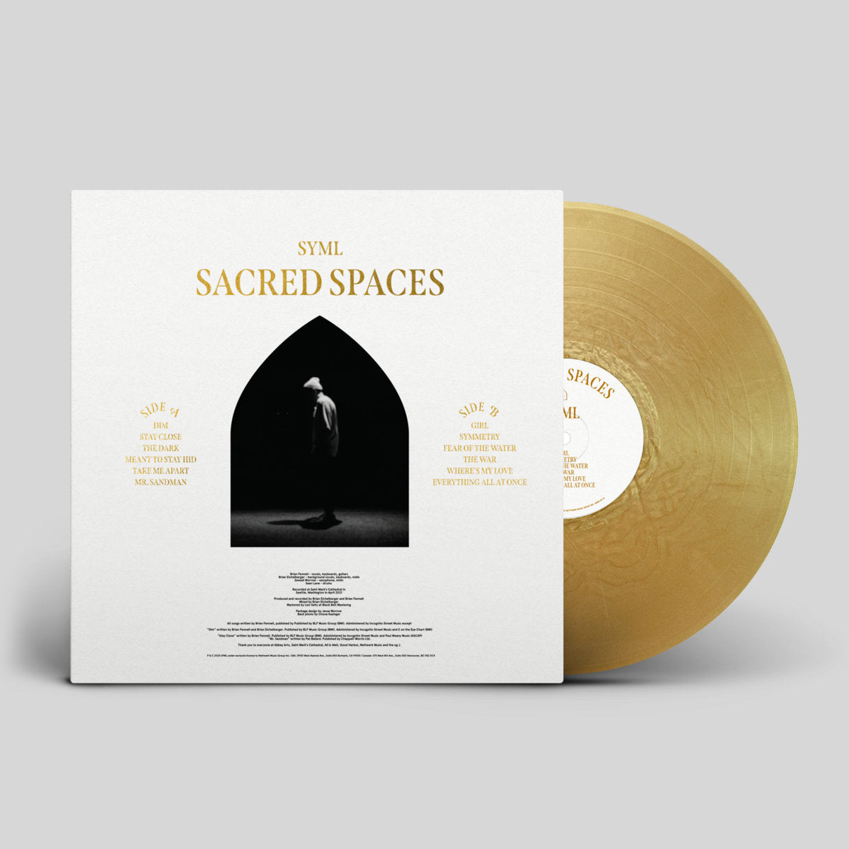 SYML: Sacred Spaces Vinyl LP (Gold)