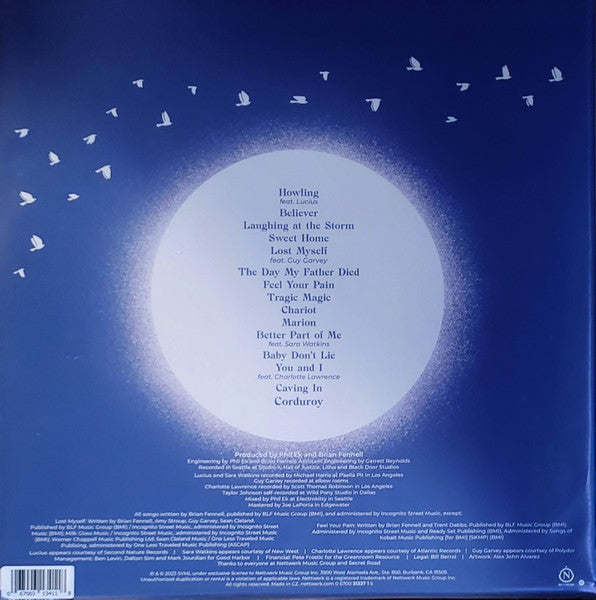 SYML: The Day My Father Died Vinyl LP (Bone & Blue Jay)