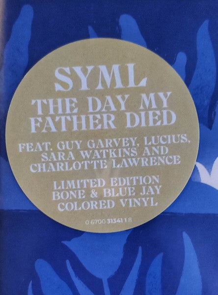 SYML: The Day My Father Died Vinyl LP (Bone & Blue Jay)