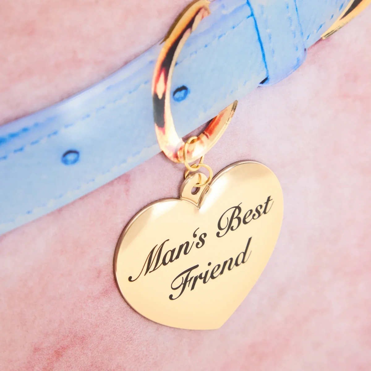 Sabrina Carpenter: Man's Best Friend Vinyl LP (Iridescent Blue) Dog Collar Medallion