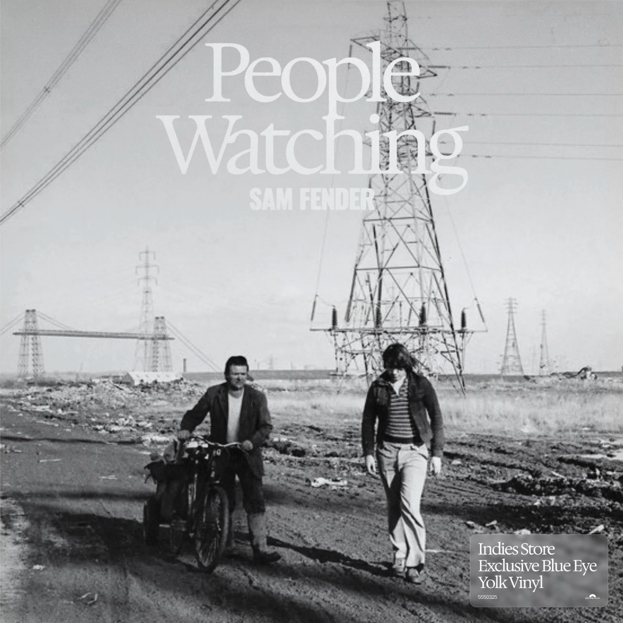 Sam Fender: People Watching Vinyl LP (Blue, Alternate Cover)