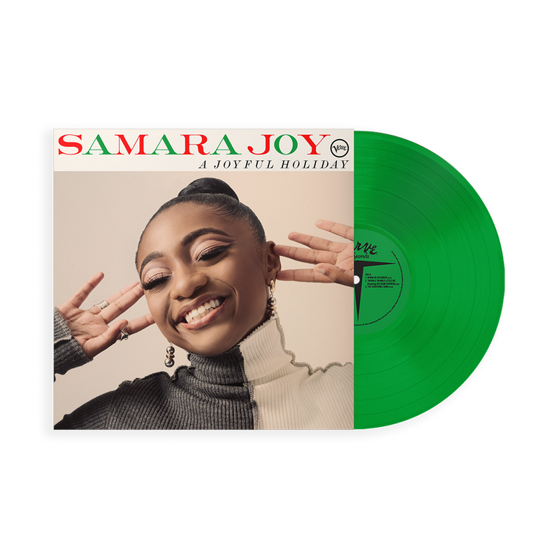 Samara Joy: A Joyful Holiday Vinyl LP (Green, Limited Edition)