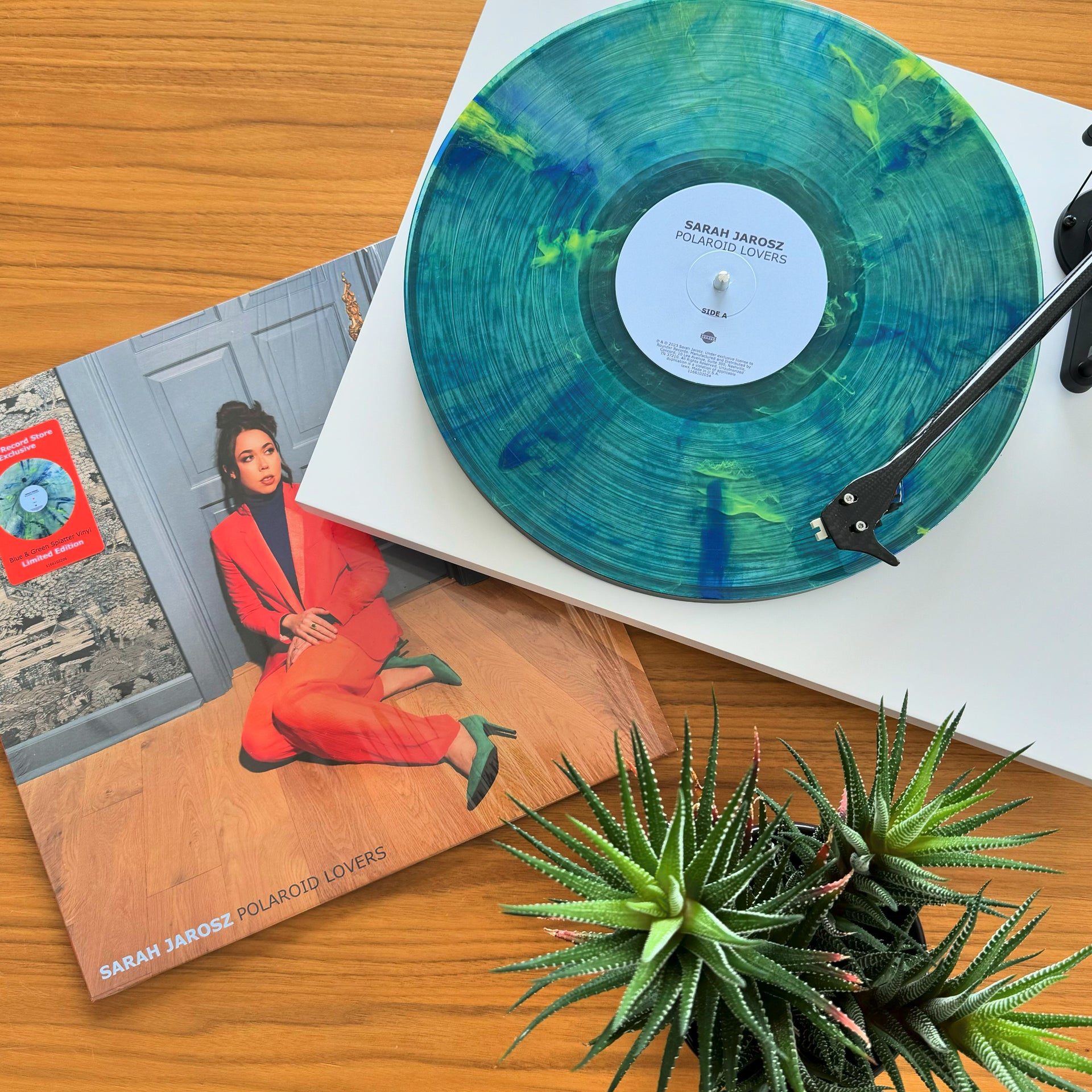 Sarah Jarosz: Polaroid Lovers Vinyl LP (Blue/Green Swirl)