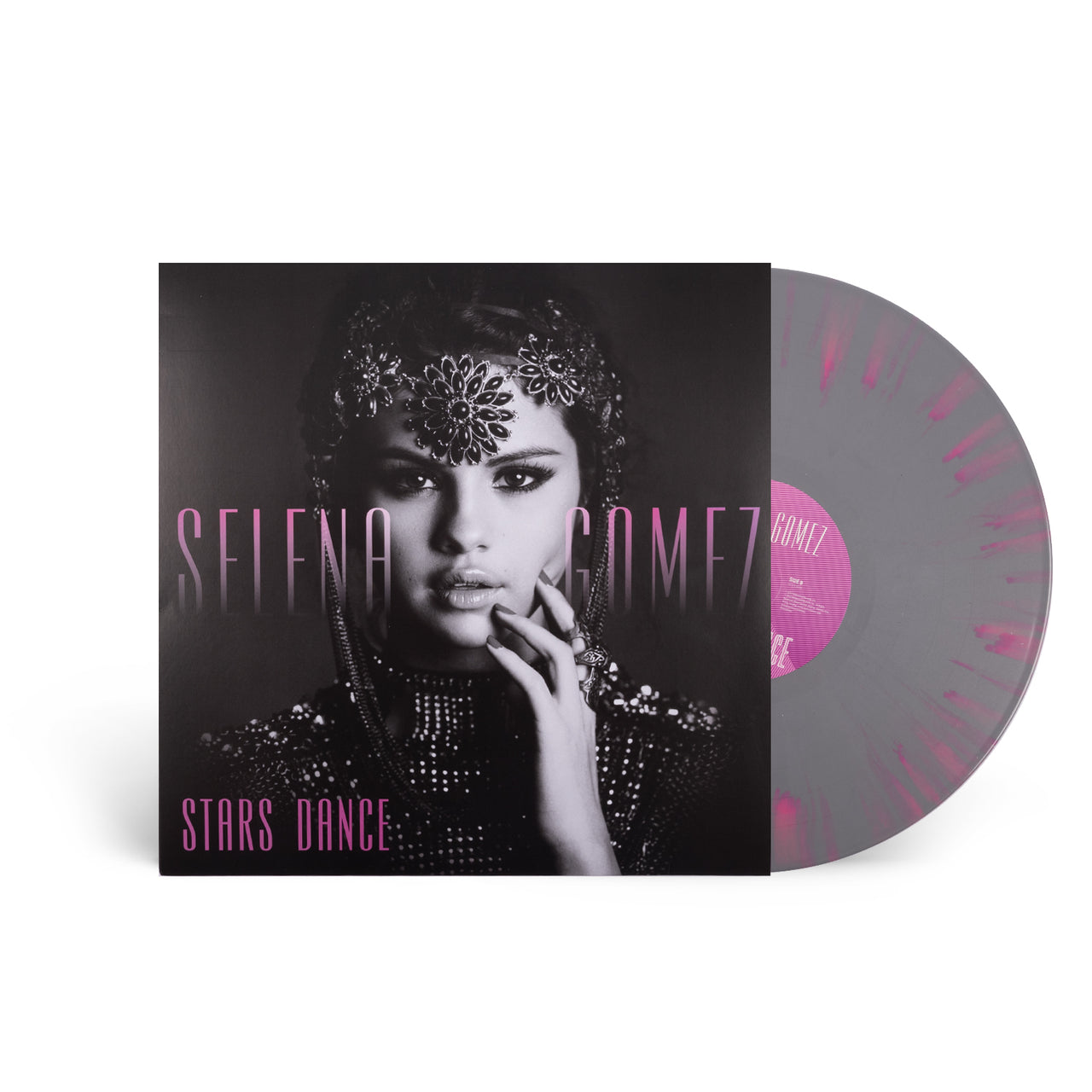 Selena Gomez: Stars Dance Vinyl LP (Grey/Red Splatter)