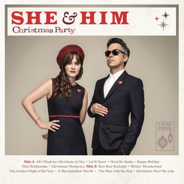 She and Him: Christmas Party Vinyl LP (Snowflake White, RSD)