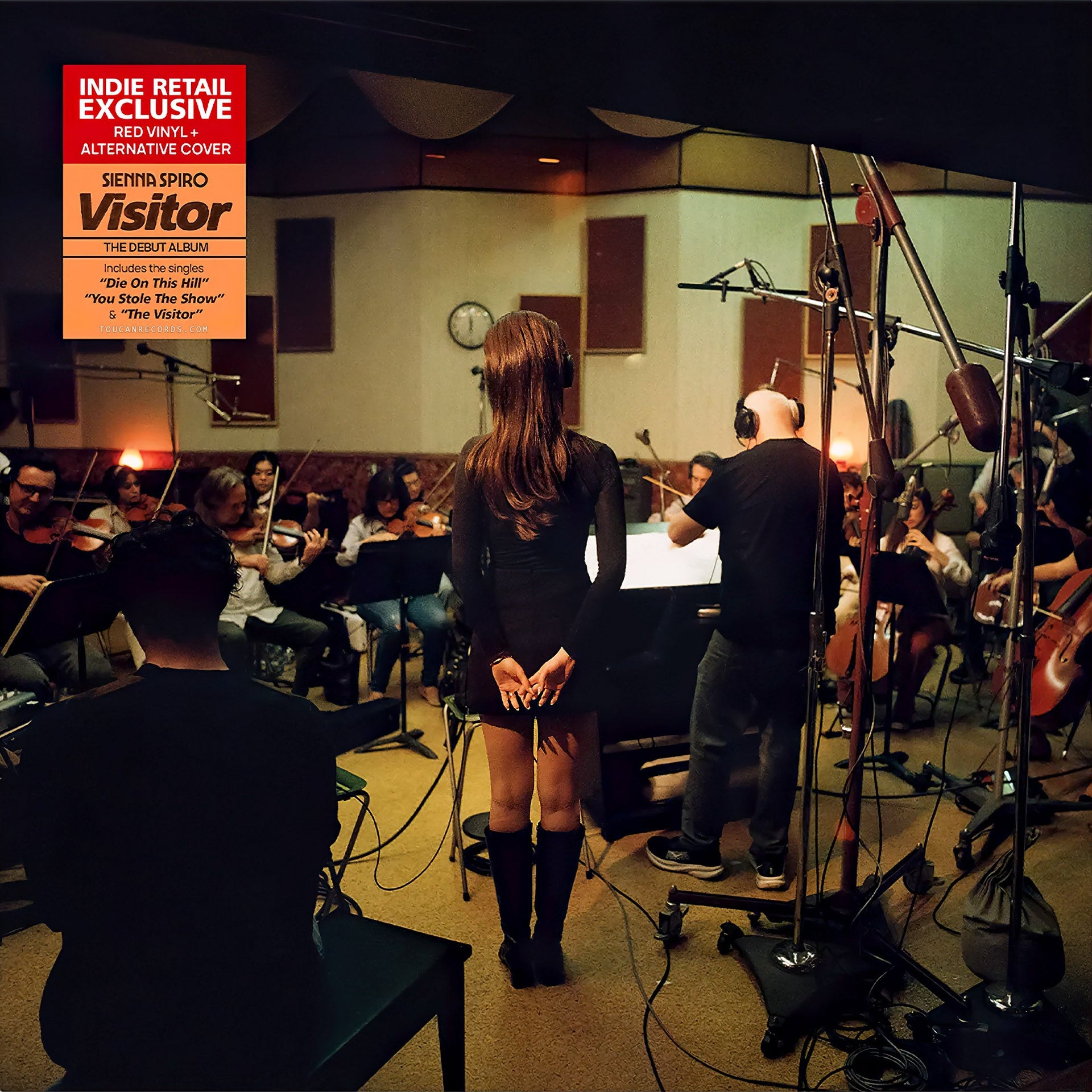 Sienna Spiro: Visitor Vinyl LP (Red, Alternate Cover, Indie Exclusive)