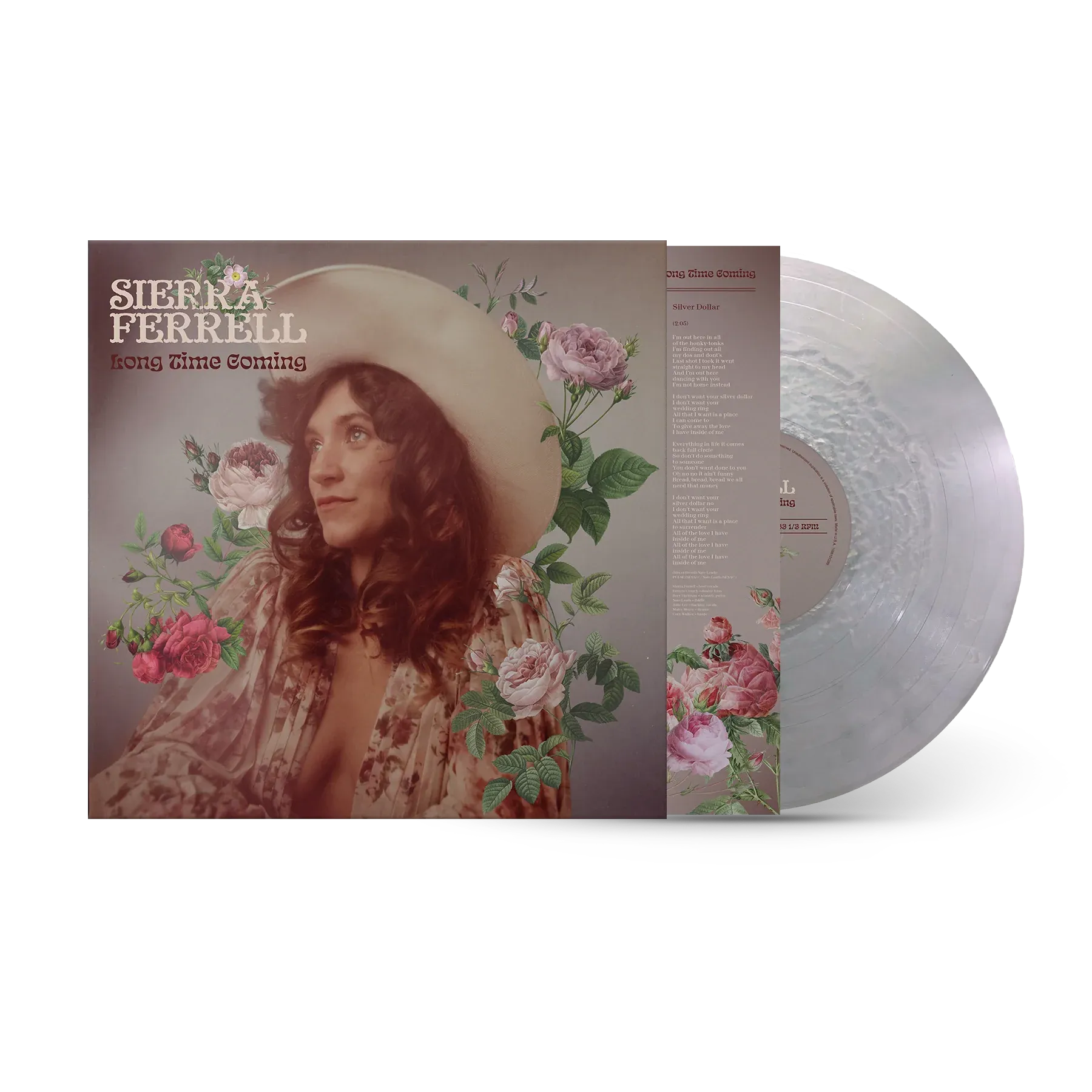 Sierra Farrell: Long Time Coming Vinyl LP (Silver Dollar)