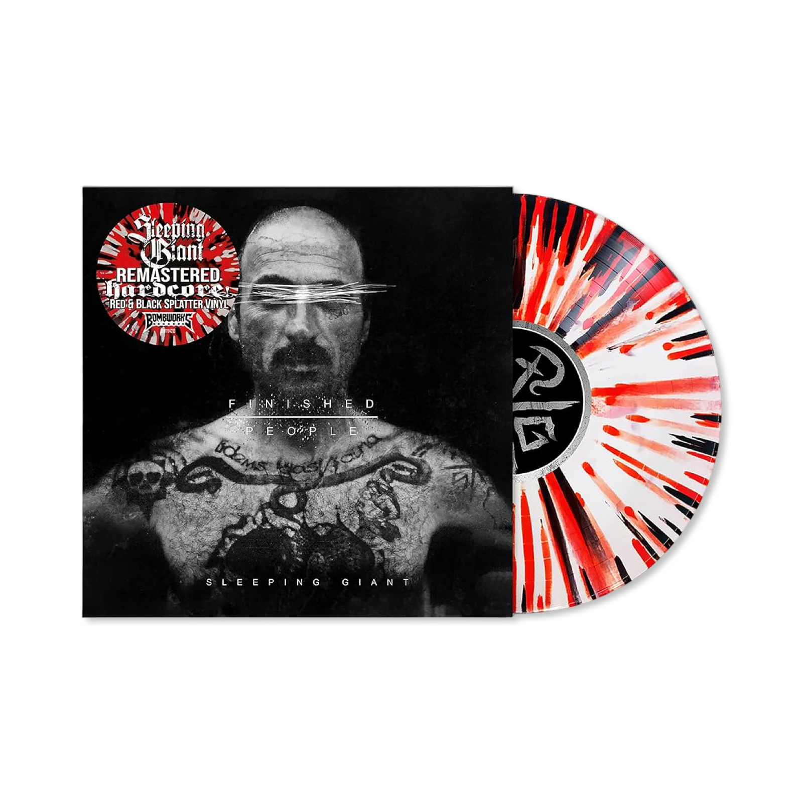 Sleeping Giant: Finished People Vinyl LP (Red & Black Splatter)