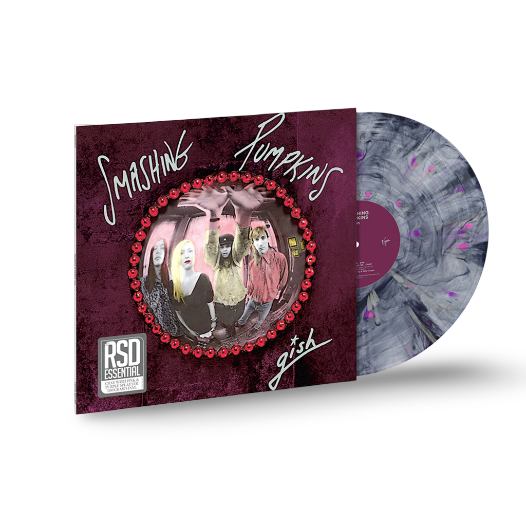 Smashing Pumpkins: Gish Vinyl LP (Gray w/ Pink & Purple Splatter, 180 gram Anniversary Edition)