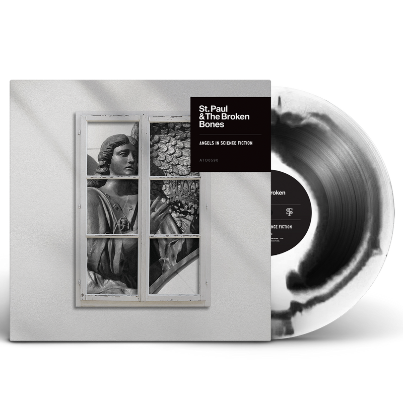 St. Paul & The Broken Bones: Angels In Science Fiction Vinyl LP (Black & White)