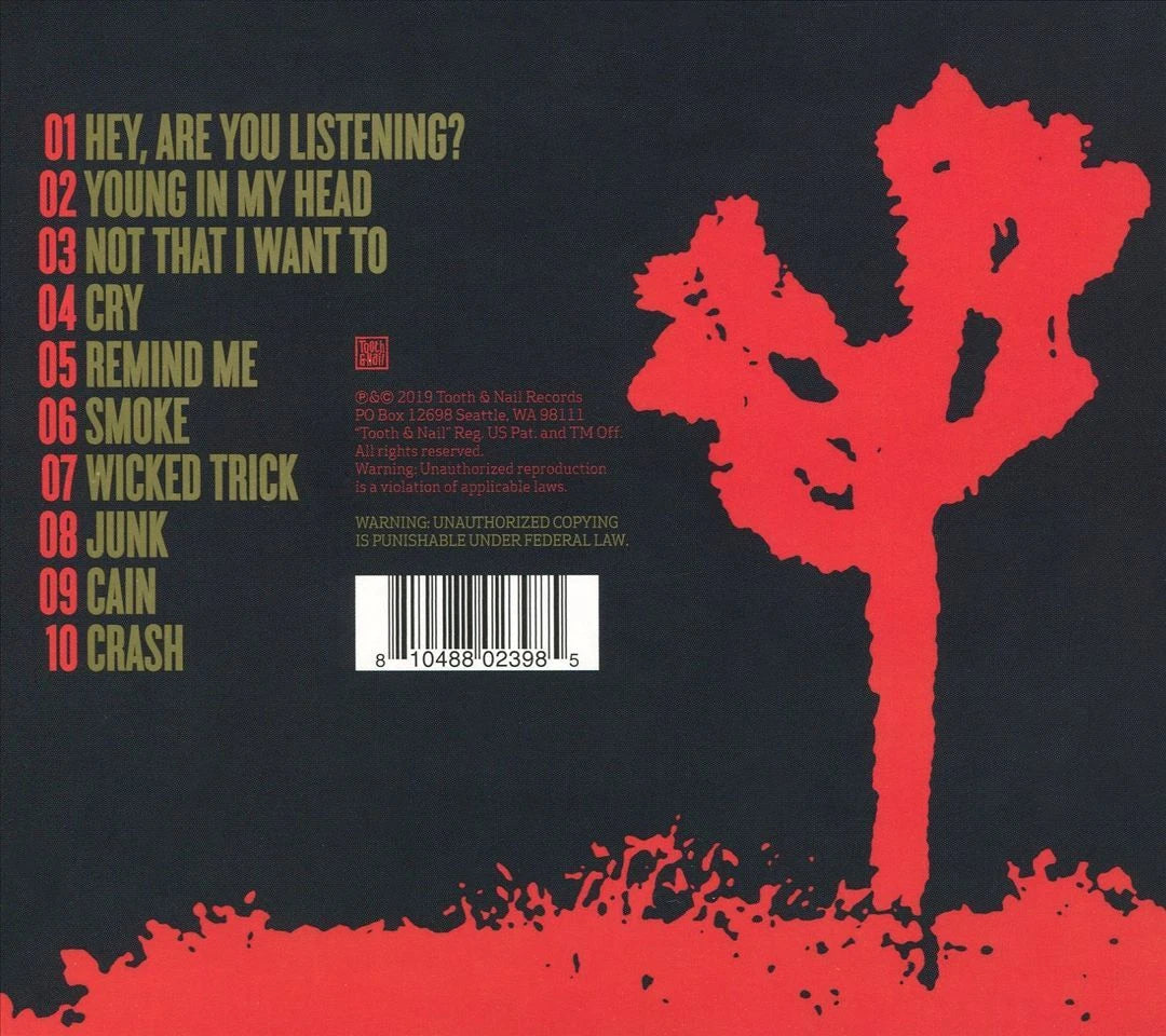 Starflyer 59: Young In My Head CD back cover