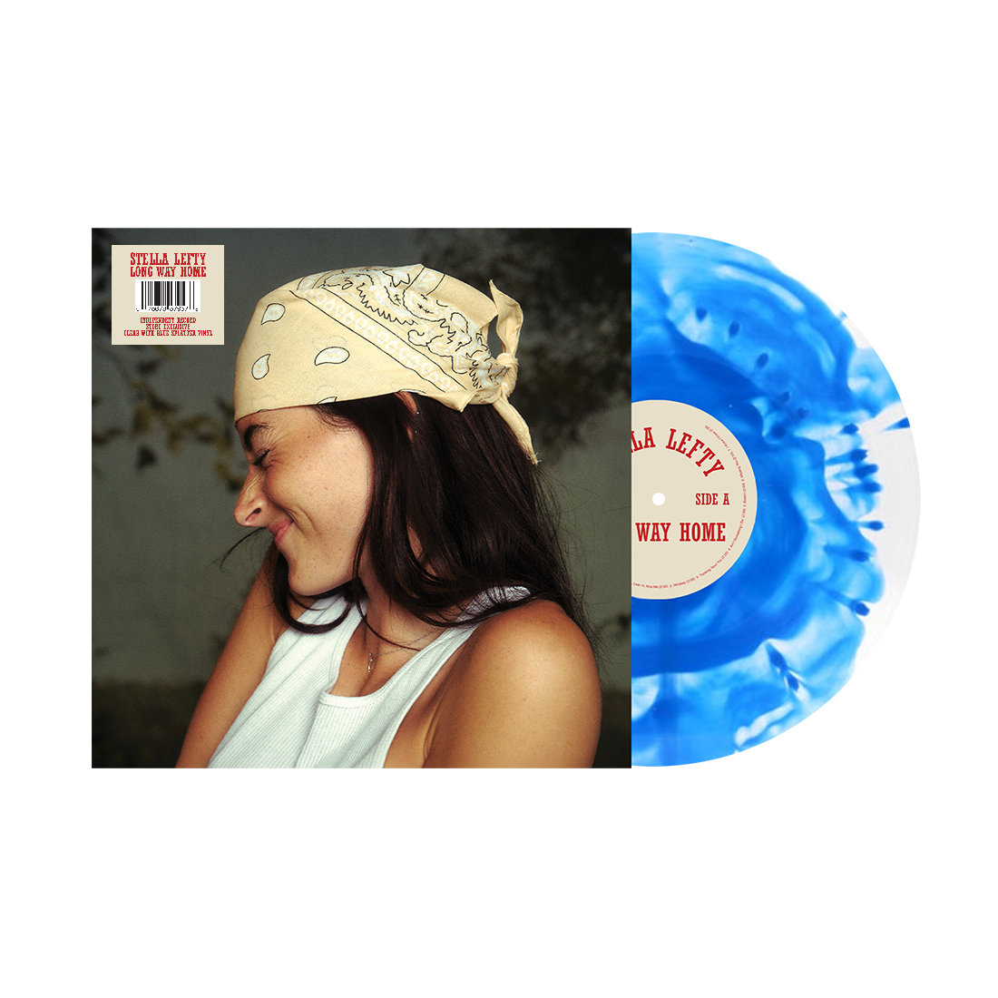 Stella Lefty: Long Way Home Vinyl LP (Blue Splatter, Indie Exclusive)