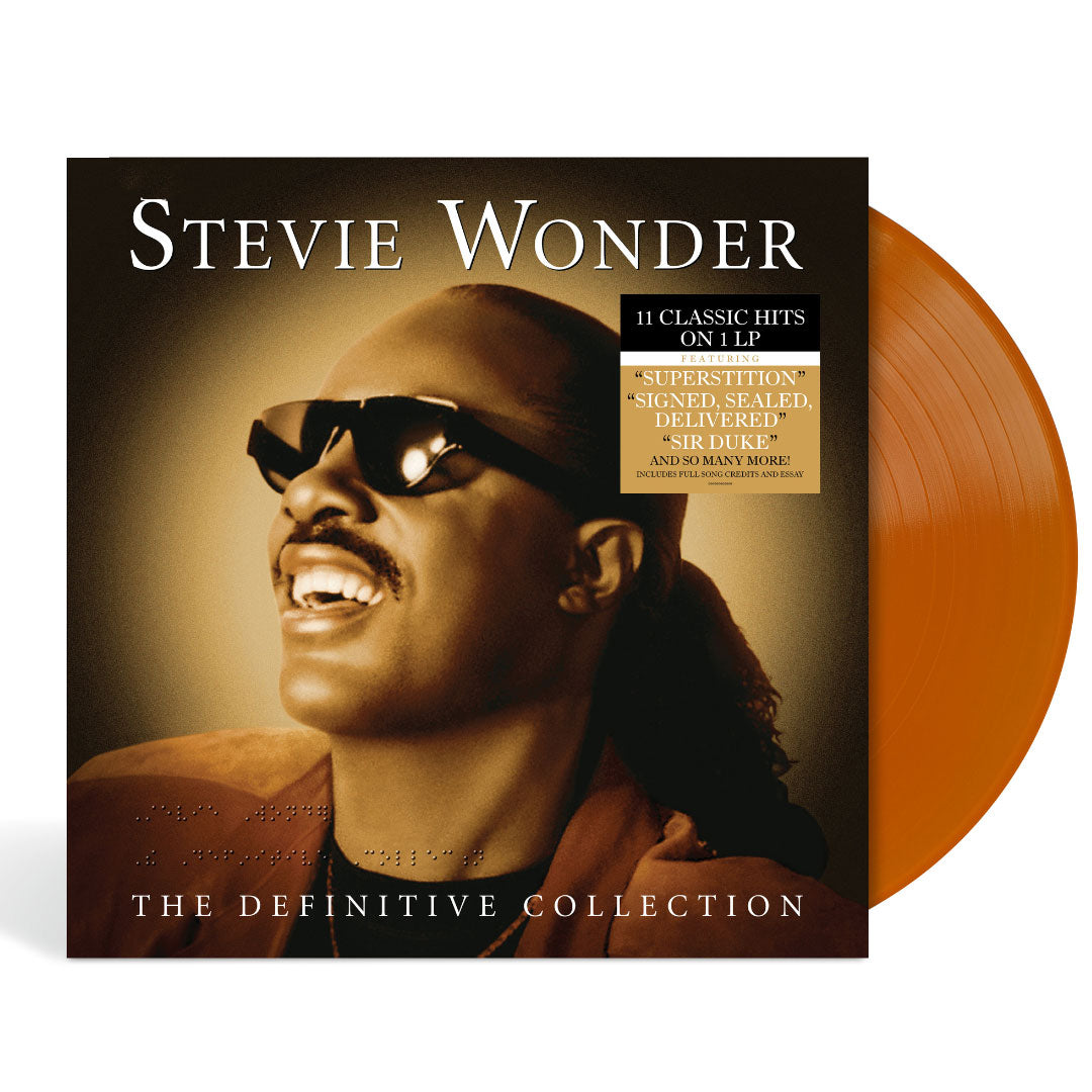 Stevie Wonder: Definitive Collection Vinyl LP  (Orange)