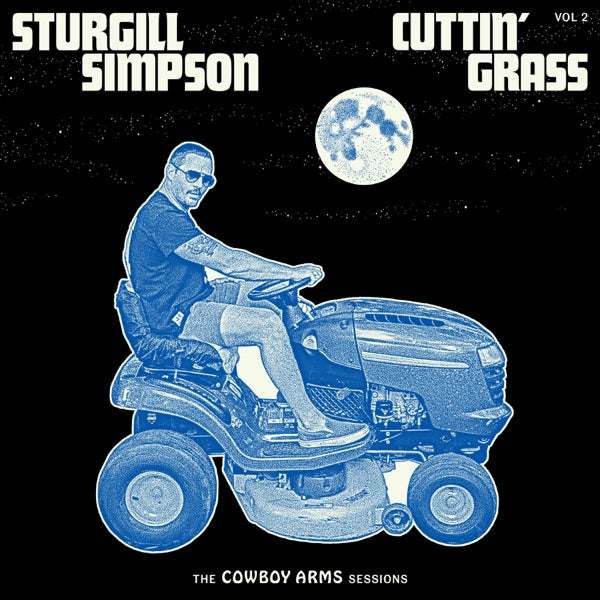 Sturgill Simpson: Cuttin' Grass Vol. 2 - The Cowboy Arms Sessions Vinyl LP (Blue/White)