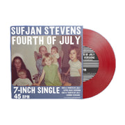 Sufjan Stevens: Fourth of July 7-Inch Single (Red, 45 RPM)