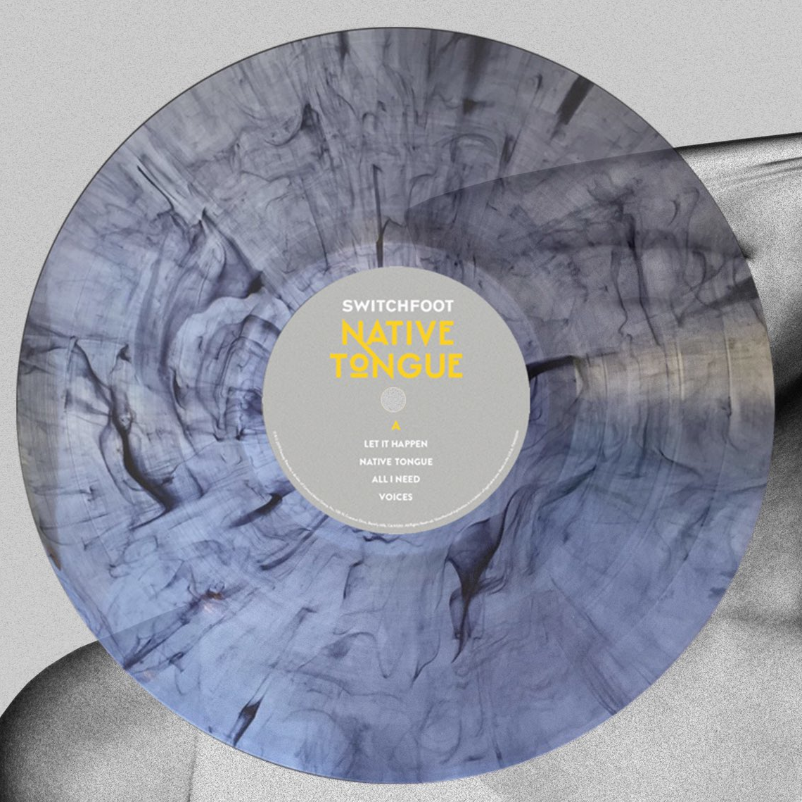 Switchfoot: Native Tongue Limited Edition Clear Black Swirl Vinyl LP