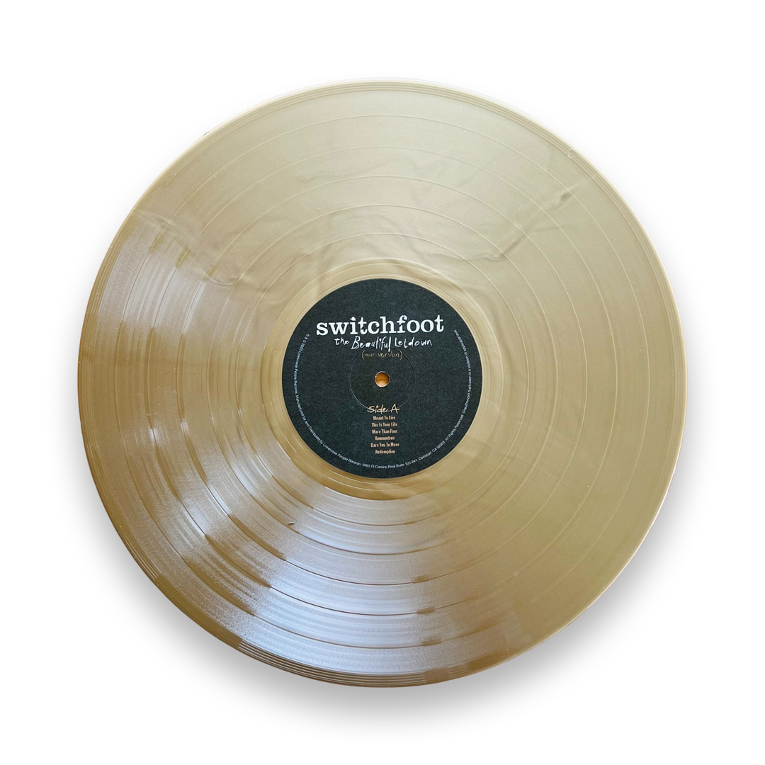 Switchfoot: The Beautiful Letdown (Our Version) Vinyl LP (Gold Metallic)