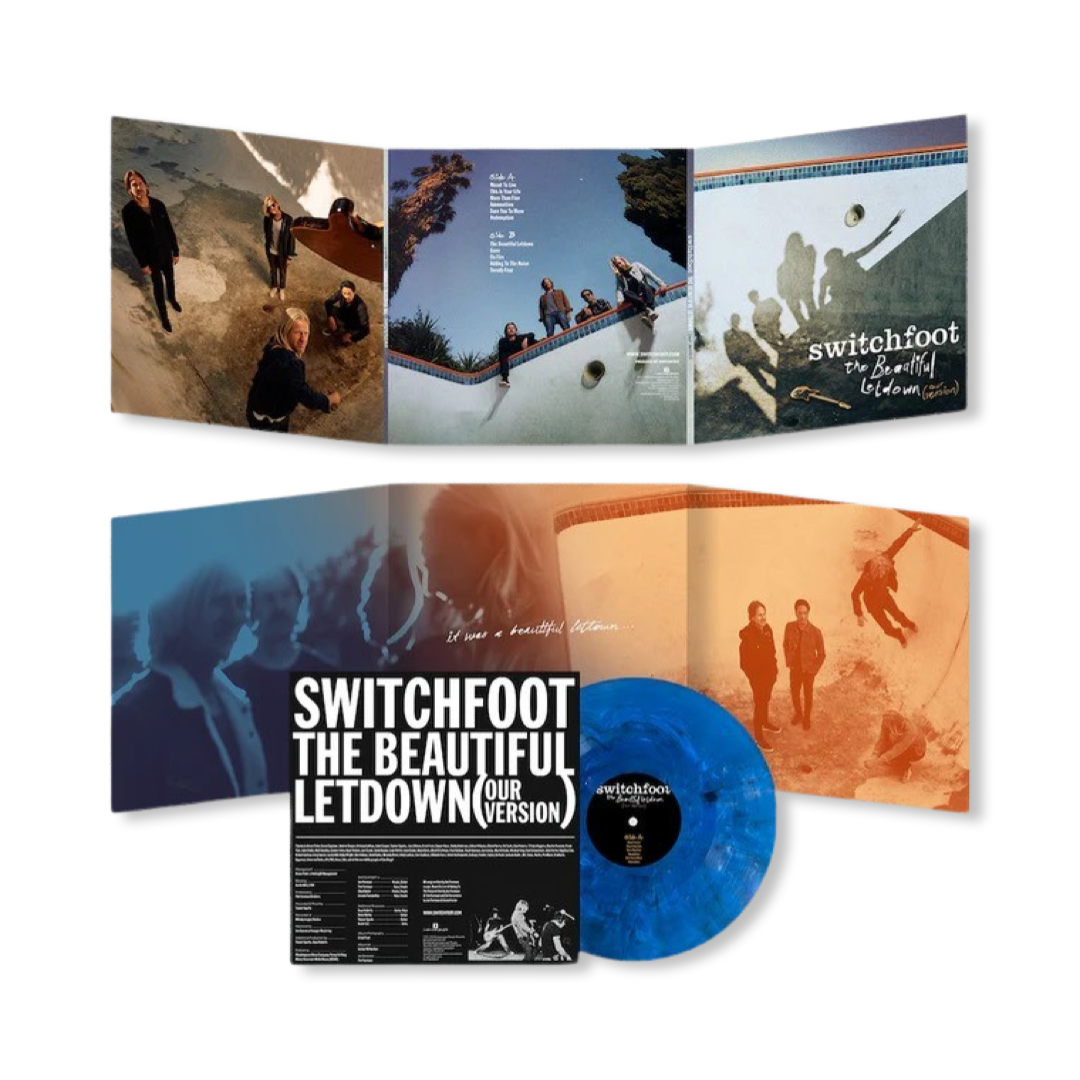 Switchfoot: The Beautiful Letdown (Our Version) Vinyl LP (Ocean Swirl)
