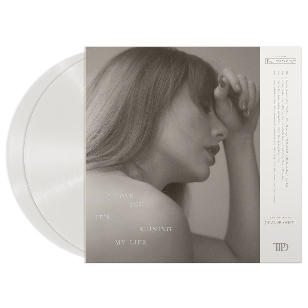 Taylor Swift: The Tortured Poets Department Vinyl LP (White)