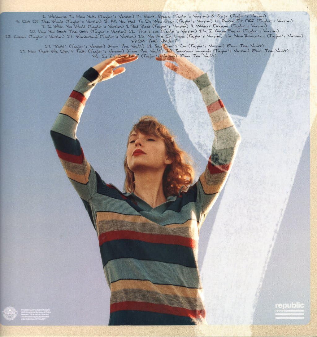 Taylor Swift: 1989 (Taylor's Version) Vinyl LP (Yellow)