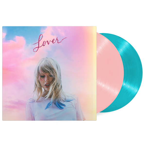 taylor swift lp アナログ レコード セット Taylor Swift: Lover Vinyl LP (Pink & Blue)