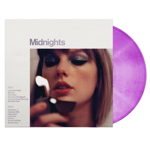 Taylor Swift: Midnights Vinyl LP (Purple Marble)