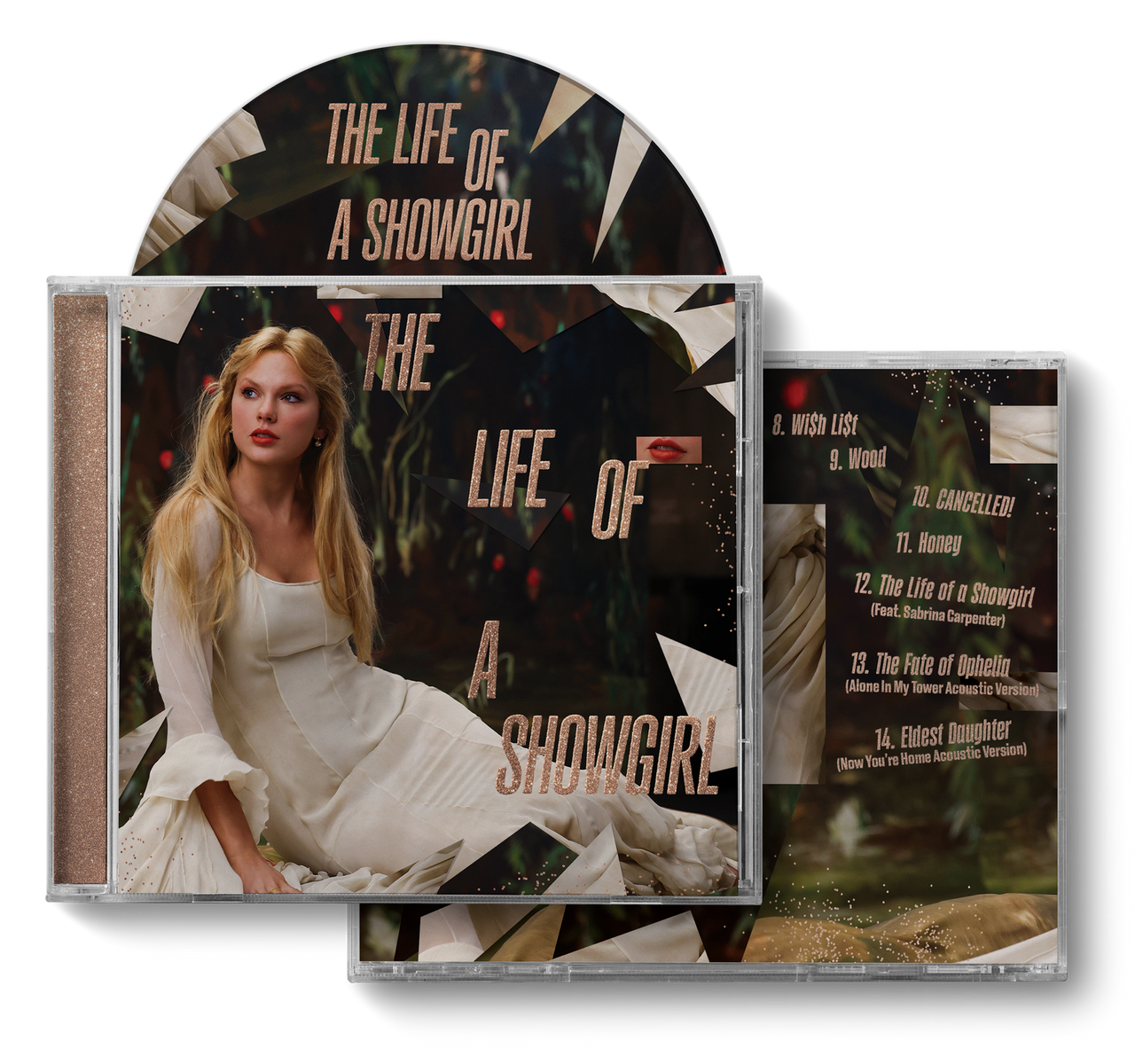 Taylor Swift: The Life of a Showgirl CD (Alone In My Tower Version)
