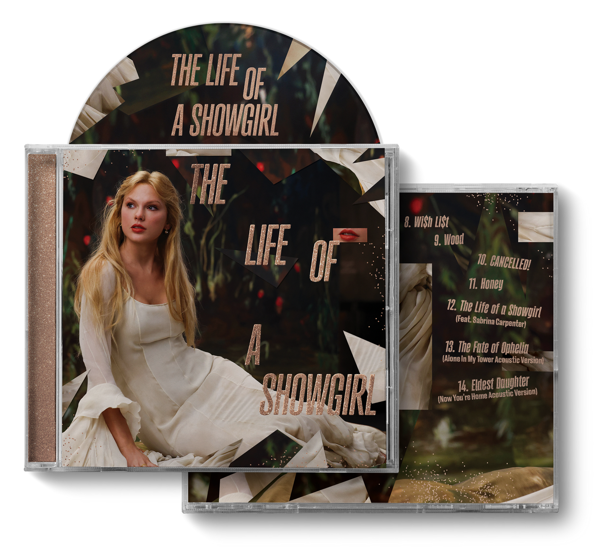 Taylor Swift: The Life of a Showgirl CD (Alone In My Tower Version)