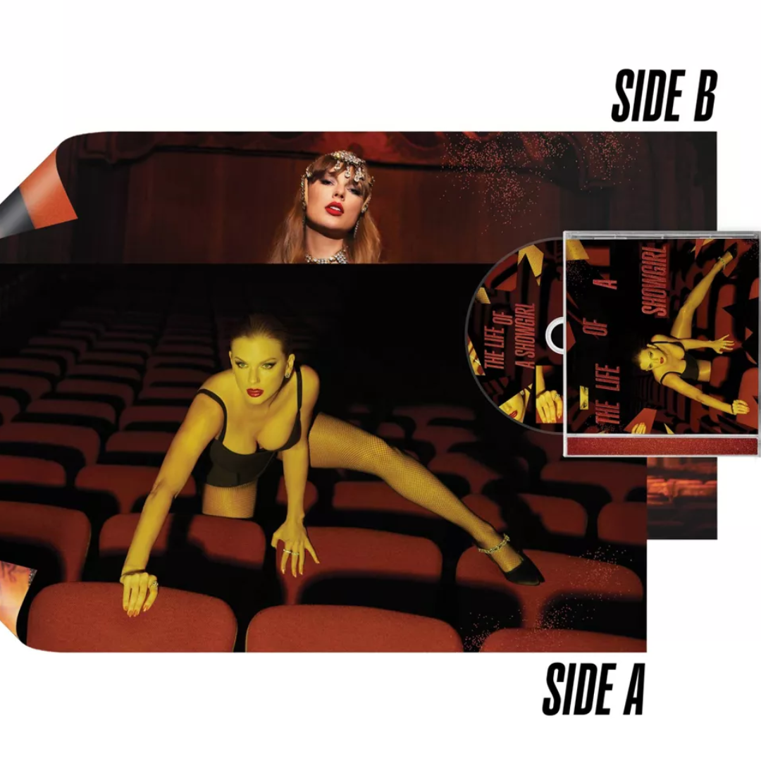 Taylor Swift: The Life of a Showgirl CD (It's Frightening, Poster)