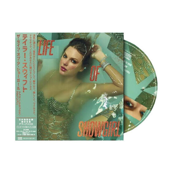 Taylor Swift: The Life of a Showgirl CD (Japan Deluxe Edition)