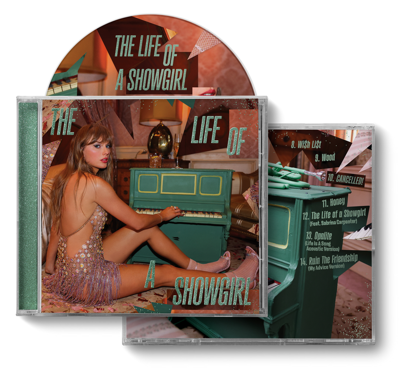Taylor Swift: The Life of a Showgirl CD (Life Is A Song Version)