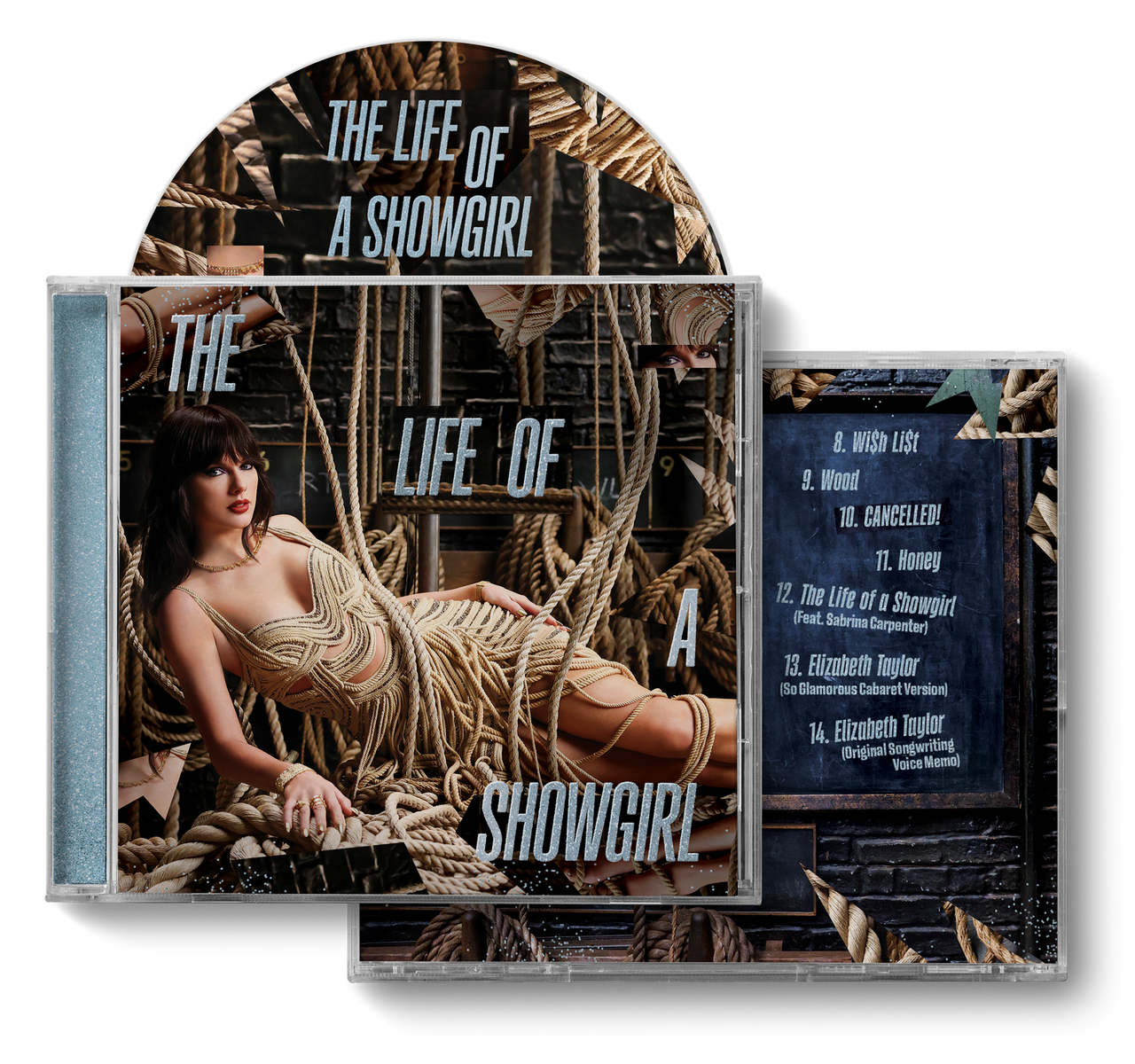 Taylor Swift: The Life of a Showgirl CD (So Glamorous Cabaret Version)