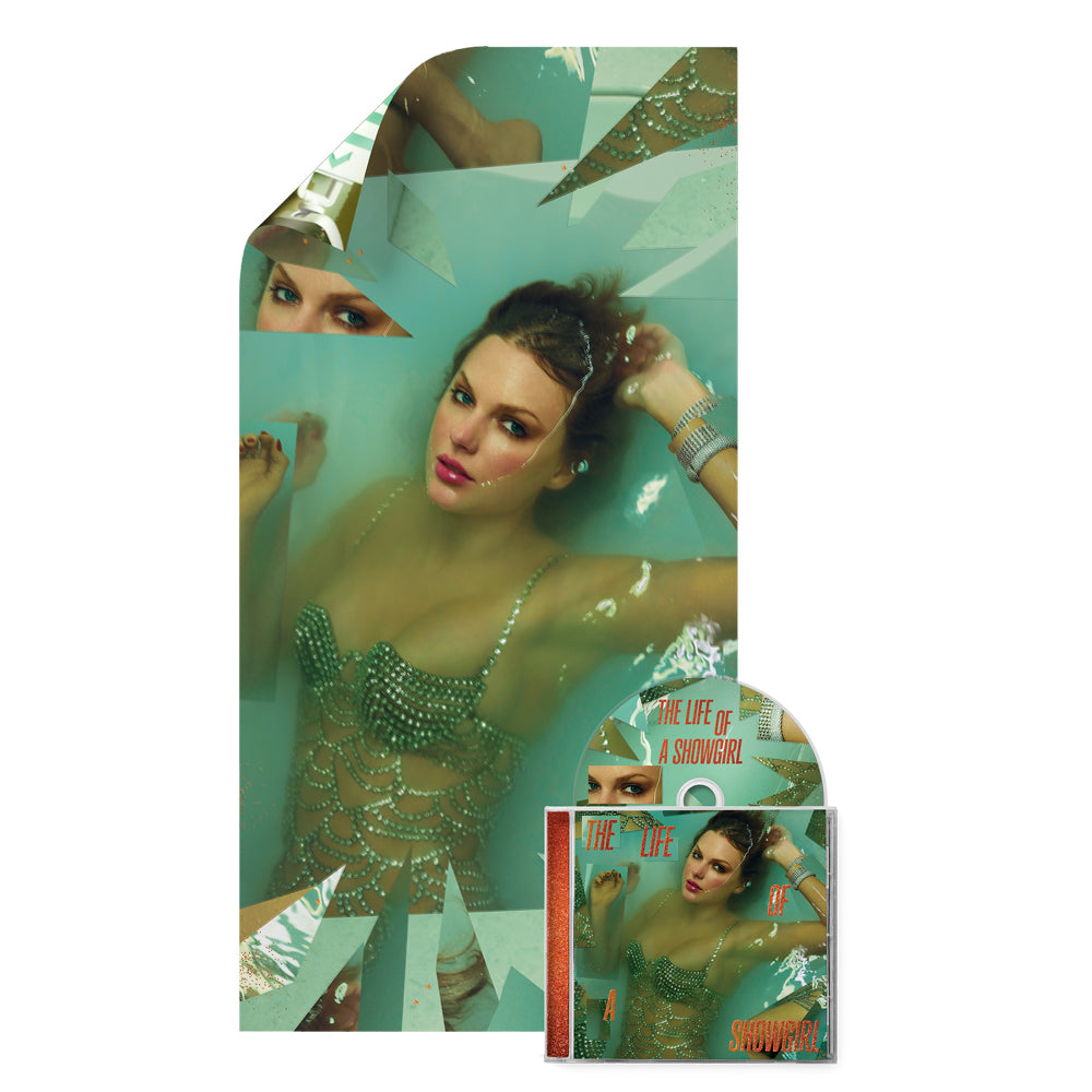 Taylor Swift: The Life of a Showgirl CD (Sweat & Vanilla Perfume, Poster)